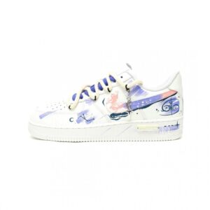 【AT14083】Nike Air Force 1 '07 Low 巨蟹座テーマ ストリートファッションのアートデザイン | Off-White x Nike