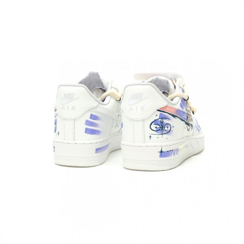 【AT14083】Nike Air Force 1 '07 Low 巨蟹座テーマ ストリートファッションのアートデザイン | Off-White x Nike