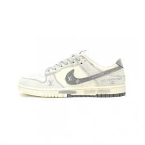 【AT14084】ルイ・ヴィトン x ナイキ SB ダンク ロー スニーカー | ストリートカルチャーと優雅なクラフトマンシップの融合 | Nike x Louis Vuitton
