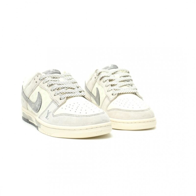 【AT14084】ルイ・ヴィトン x ナイキ SB ダンク ロー スニーカー | ストリートカルチャーと優雅なクラフトマンシップの融合 | Nike x Louis Vuitton