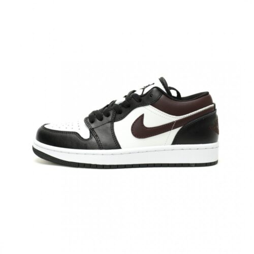 366607238_1 【AT14091】ナイキ エアジョーダン 1 ロー バスケットボールシューズ - 黒白チョコレートカラー | Jordan