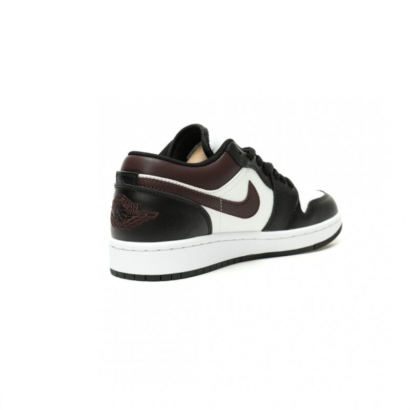 【AT14091】ナイキ エアジョーダン 1 ロー バスケットボールシューズ - 黒白チョコレートカラー | Jordan