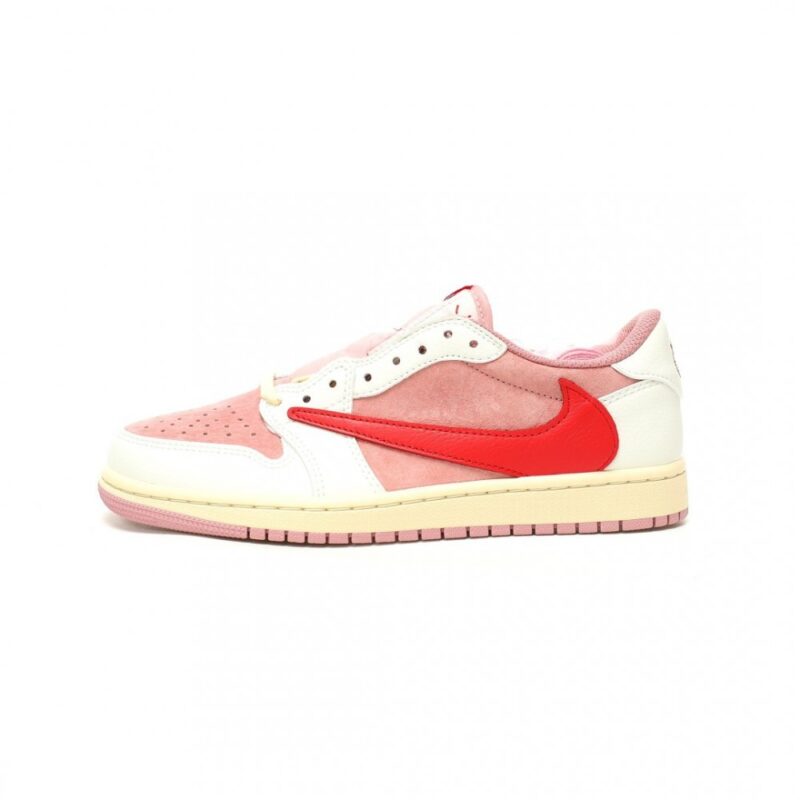 【AT14092】Travis Scott x Nike Air Jordan 1 Low OGコラボスニーカー | Nike x Travis Scott