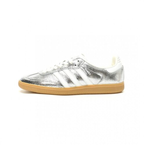 767184579_1 【AT14097】アディダスAdidas Originals シルバーメタリックローカットカジュアルスポーツシューズ | Adidas Samba