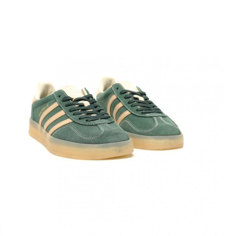 【AT14098】アディダス Adidas Gazelle Indoor ウッドランドグリーンスニーカー | Adidas Gazelle