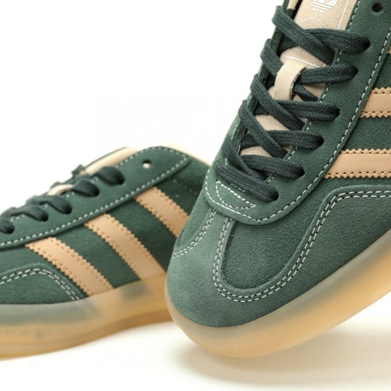 【AT14098】アディダス Adidas Gazelle Indoor ウッドランドグリーンスニーカー | Adidas Gazelle