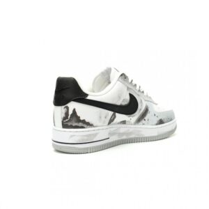 【AT14262】ナイキ エア フォース 1 '07 ロー レトロ 水墨丹青アートカスタム スニーカー | Nike Air Force 1