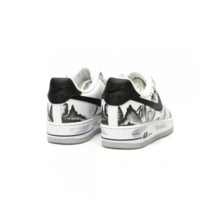 【AT14262】ナイキ エア フォース 1 '07 ロー レトロ 水墨丹青アートカスタム スニーカー | Nike Air Force 1