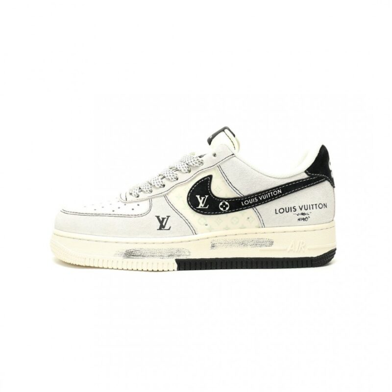 【AT14264】ルイ・ヴィトン x ナイキ Air Force 1 コラボシューズ | ストリートファッションと贅沢工芸の融合 | Louis Vuitton x Nike