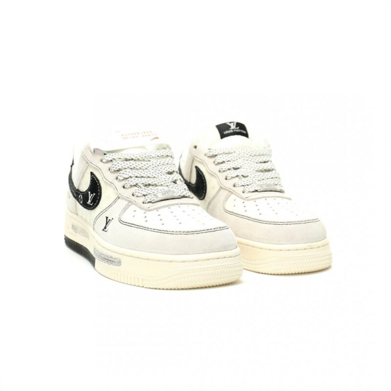 【AT14264】ルイ・ヴィトン x ナイキ Air Force 1 コラボシューズ | ストリートファッションと贅沢工芸の融合 | Louis Vuitton x Nike
