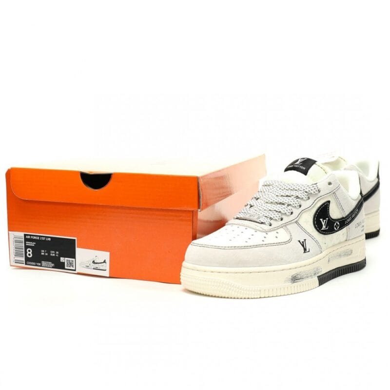 【AT14264】ルイ・ヴィトン x ナイキ Air Force 1 コラボシューズ | ストリートファッションと贅沢工芸の融合 | Louis Vuitton x Nike