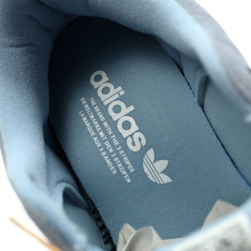 【AT14292】アディダスオリジナルスキャンパス00sロートップスニーカーレトロスエード青白RBラバーソール | Adidas Campus