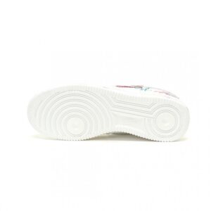 【AT14314】ナイキ Air Force 1 '07 Low × Off-White ホワイトとピンクのグラフィティデザイン | OffWhite x Nike