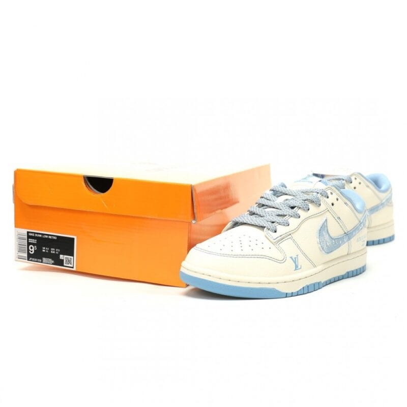 【AT14320】ルイヴィトン x ナイキ SB ダンク ロー コラボ ローカット スニーカー | LV x Nike
