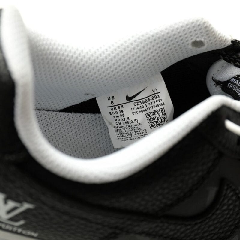 【AT14336】ナイキ×ルイ・ヴィトントレンディなブラック＆ホワイトスニーカー | Nike x Louis Vuitton