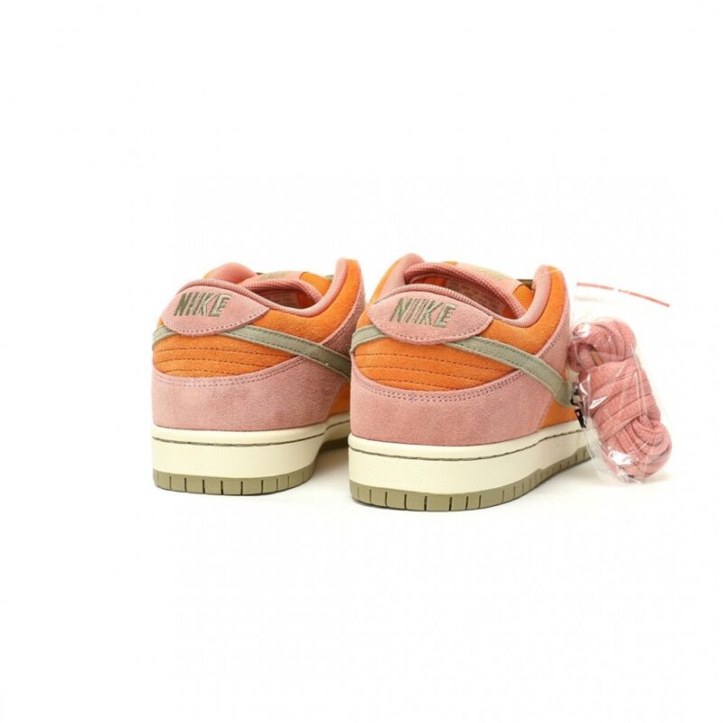 【AT14337】ナイキSBダンクロープロピンクオレンジスケートボードシューズ | Dunk