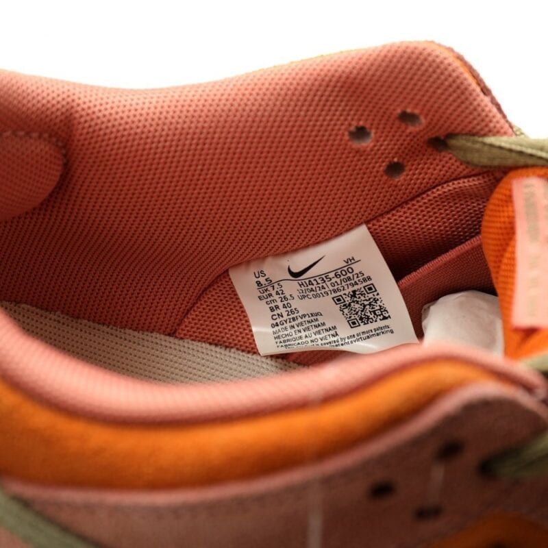 【AT14337】ナイキSBダンクロープロピンクオレンジスケートボードシューズ | Dunk