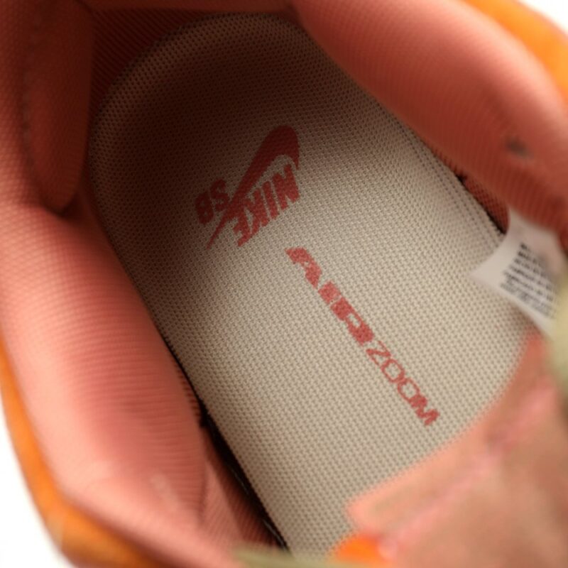 【AT14337】ナイキSBダンクロープロピンクオレンジスケートボードシューズ | Dunk