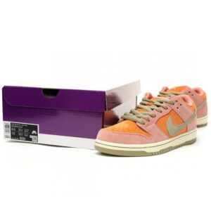 【AT14337】ナイキSBダンクロープロピンクオレンジスケートボードシューズ | Dunk