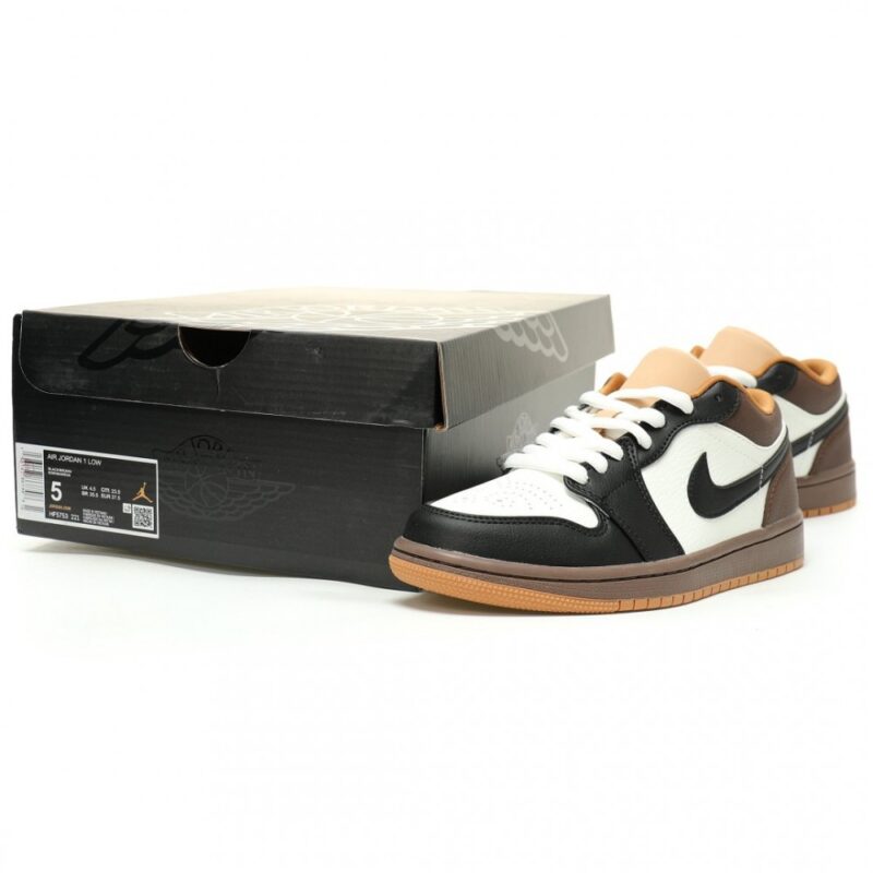 【AT14341】ナイキAir Jordan 1 Low：ブラック＆ホワイトカラーのストリートファッションシューズ | Air Jordan