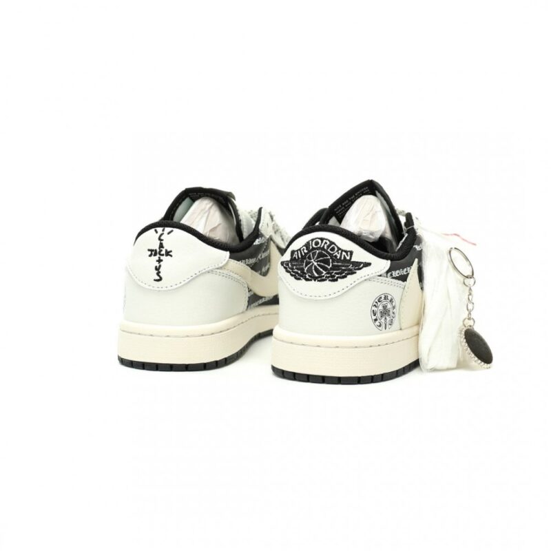 【AT14343】Nike x Chrome Hearts コラボ Air Jordan 1 Low OG スニーカー | Nike Air Jordan