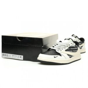【AT14343】Nike x Chrome Hearts コラボ Air Jordan 1 Low OG スニーカー | Nike Air Jordan