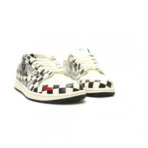 【AT14345】ルイ・ヴィトン×トラビス・スコット×ナイキ エア ジョーダン 1 ロー- 独自性とスタイルを兼ね備えたスニーカー | Louis Vuitton x Nike