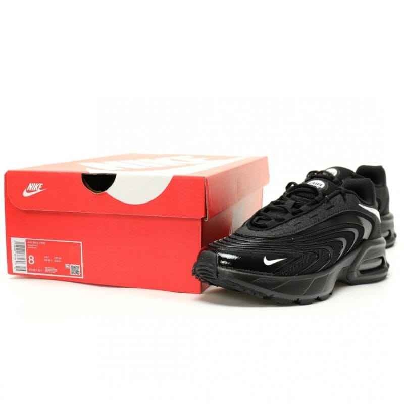 【AT14383】ナイキ Air Max Fire スポーツシューズ 黒白カラー メンズ レディース | Nike Air Max