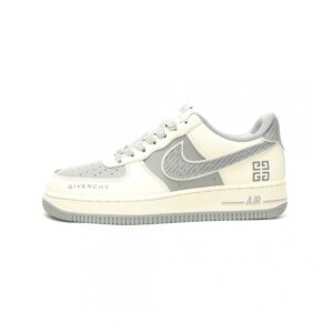 【AT14390】ジバンシィ×ナイキコラボエアフォース1スニーカー - フランスとアメリカの融合デザイン | AF1