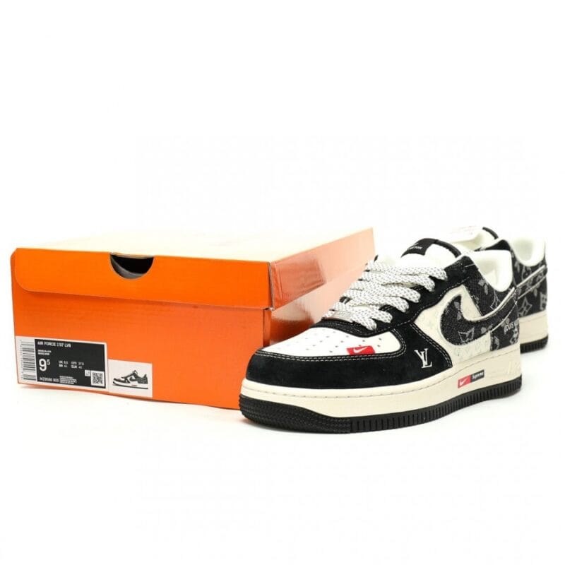 【AT14393】ルイ・ヴィトンxナイキ エアフォース1コラボ限定スニーカー | Louis Vuitton x Nike