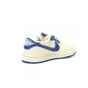 【AT14394】ルイ・ヴィトン x トラヴィス・スコット x ナイキ エア ジョーダン 1 Lowコラボスニーカー | Nike x Louis Vuitton