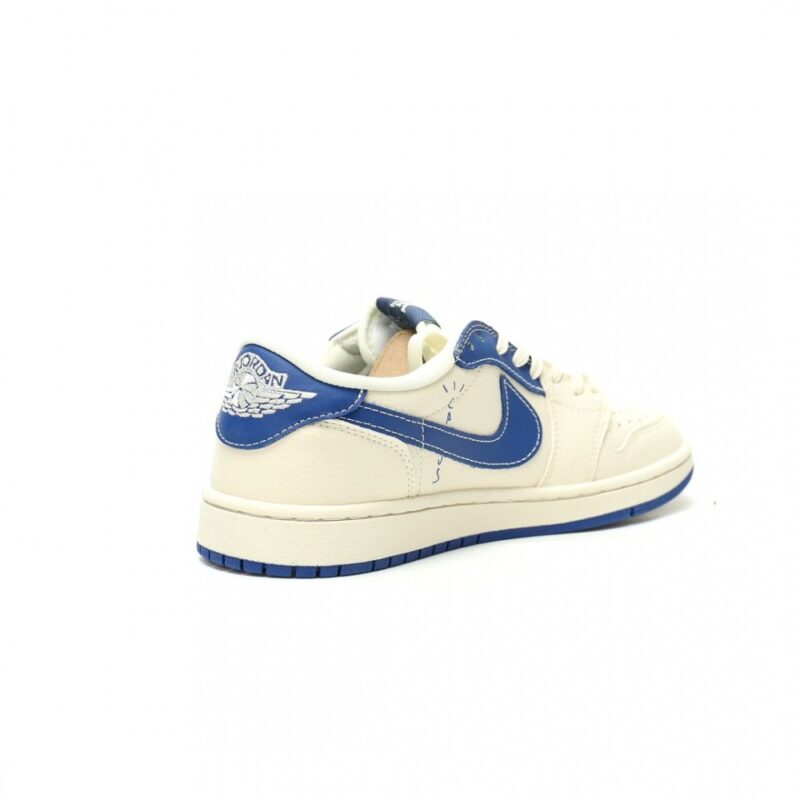 【AT14394】ルイ・ヴィトン x トラヴィス・スコット x ナイキ エア ジョーダン 1 Lowコラボスニーカー | Nike x Louis Vuitton