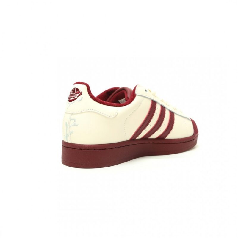 【AT14808】アディダスオリジナルス スーパースターII ワインレッド カジュアルスニーカー | Adidas Superstars