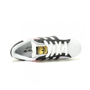 【AT14814】アディダスAdidasのスーパースターIIシリーズ - バラのグラフィティアートデザイン | Superstar