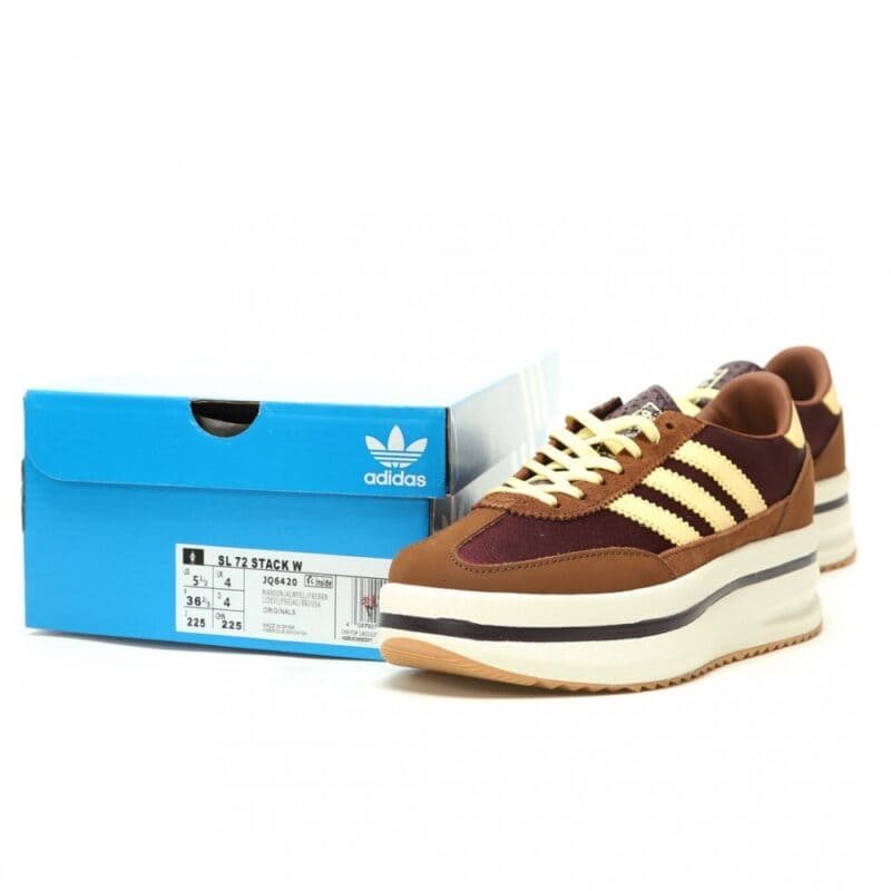 【AT14815】アディダスSL 72 Stack Lowシリーズスポーツシューズ、レトロなスポーツ美学を再解釈 | Adidas SL 72