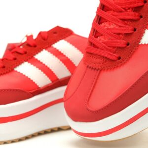 【AT14816】アディダスSL 72 Stack Low スニーカー | 高品質なスエードとオックスフォードクロスの組み合わせ | Adidas SL 72