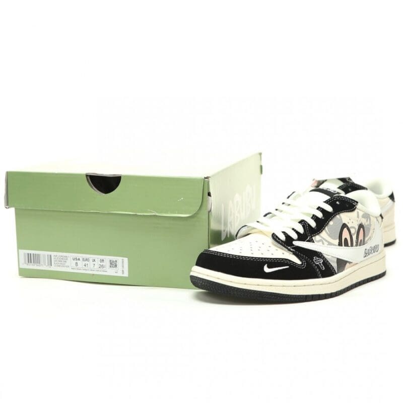 【AT14830】ナイキ エアジョーダン 1 ローオージー × ラブブブ コラボスニーカー | Nike x Labubu