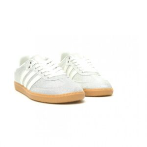 【AT14848】アディダスオリジナルスSamba OG シルバーとホワイトのスポーツシューズ | Adidas Samba