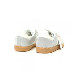 【AT14848】アディダスオリジナルスSamba OG シルバーとホワイトのスポーツシューズ | Adidas Samba