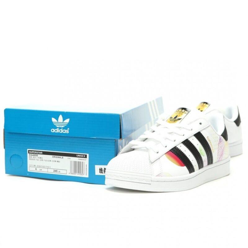 【AT14853】アディダス オリジナルス Superstar II アートグラフィティ特別版 ストリートカルチャー革新デザイン | Superstar