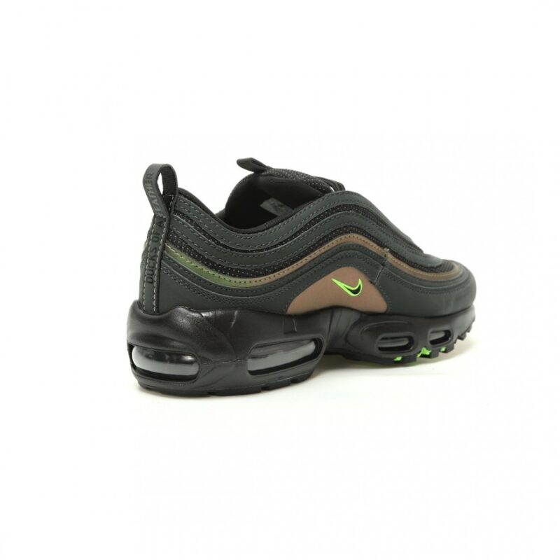 【AT14858】Division Street x ナイキ Air Max 95/97 コラボスニーカー：エレガントなネオングリーンデザイン | Air Max