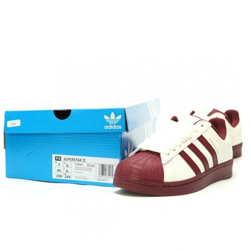 【AT14881】アディダスオリジナルス スーパースター IIシリーズシェルトウローカットカジュアルスポーツシューズ | Adidas Superstar