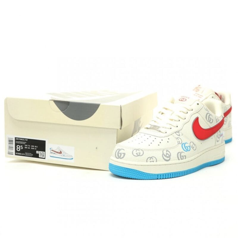 【AT14888】ナイキ x GucciコラボAir Force 1 Lowカスタムスニーカー | Gucci x Nike