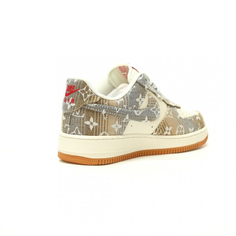 【AT14889】ルイ・ヴィトン x ナイキ Air Force 1 コラボスニーカー - 高級スポーツ美学を融合した最強逸品 | Nike x Louis Vuitton