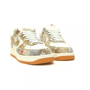 【AT14889】ルイ・ヴィトン x ナイキ Air Force 1 コラボスニーカー - 高級スポーツ美学を融合した最強逸品 | Nike x Louis Vuitton