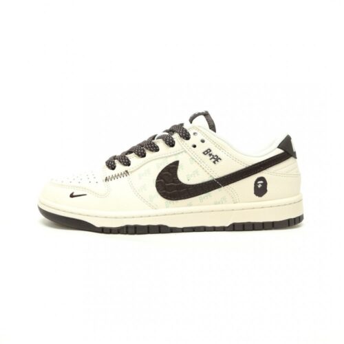 【AT14892】BAPE x Nike SB Dunk Lowコラボスニーカー: 日本ストリートカルチャーとアメリカンスポーツの融合 | Bape x Nike
