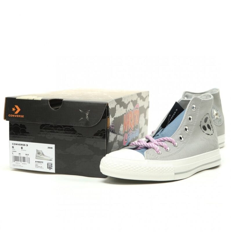 【AT14904】コンバース×NARUTO-うちはサスケテーマハイカットキャンバスシューズ | All Star