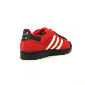 【AT14918】adidas Originals スーパースター II シェルトウシューズ - 赤黒白のストリートファッション美学 | Superstar