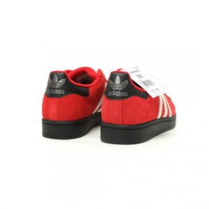 【AT14918】adidas Originals スーパースター II シェルトウシューズ - 赤黒白のストリートファッション美学 | Superstar