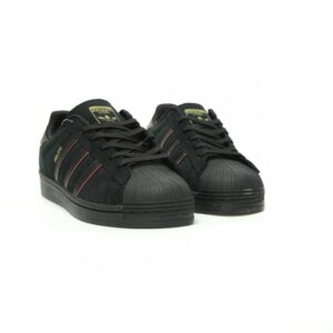 【AT14919】アディダス・オリジナルス x フェリペ・グスタボ コラボ Superstar ADV スケシュー ブラックレッドゴールド | Superstar